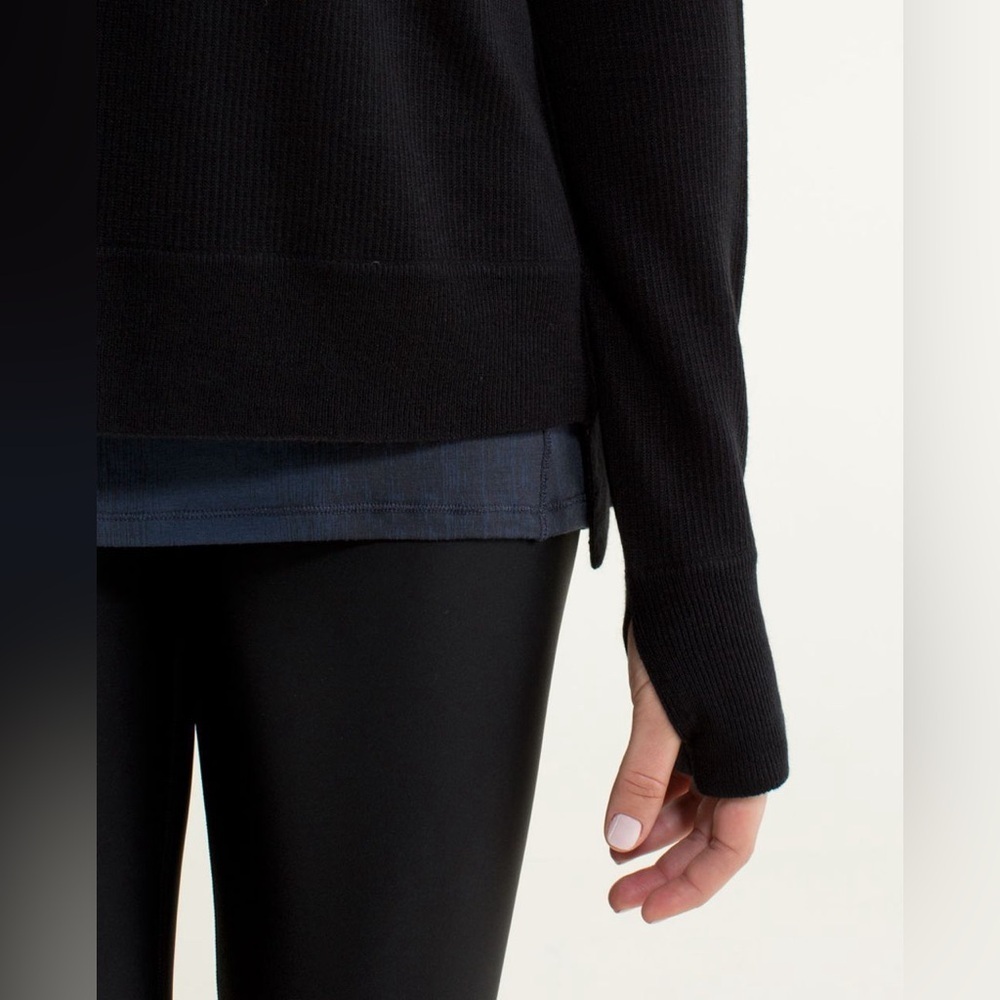 Lululemon Pure Balance Sweater Long Sleeve Cashmere Blend , sz: 6 - Picture 5 of 12